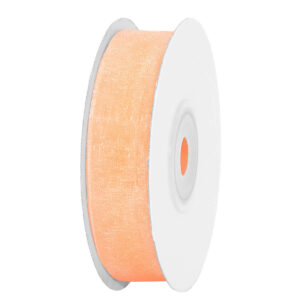 OS-ORG-15-099 Organza szalag [15mm x 25yard] barack