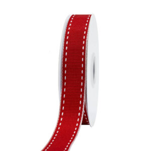 RIP-AX364-0050-C017 Ripsz szalag [16mm x 10m] piros/fehér