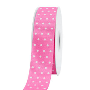 RIP-DV429-0070-C054 Ripsz szalag pöttyös [22mm x 10m] pink