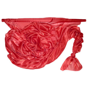 SO-SZO-142-002 Szatén-organza anyag [142cm x 10m] sötét piros