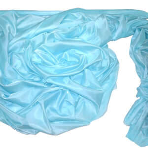 SO-SZO-142-318 Szatén-organza anyag [142cm x 10m] mentakék