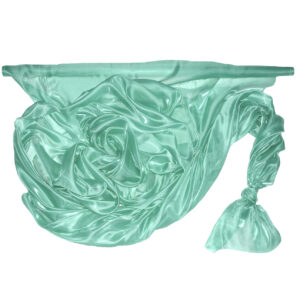 SO-SZO-142-747 Szatén-organza anyag [142cm x 10m] mentazöld