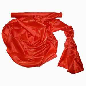 SO-SZO-47-002 Szatén-organza anyag [47cm x 10m] piros