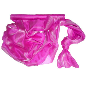 SO-SZO-47-012 Szatén-organza anyag [47cm x 10m] ciklámen