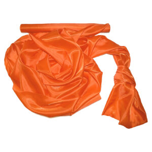 SO-SZO-47-021 Szatén-organza anyag [47cm x 10m] narancssárga