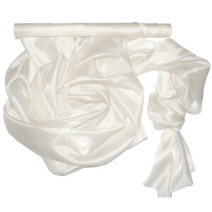 SO-SZO-47-074 Szatén-organza anyag [47cm x 10m] ekrü