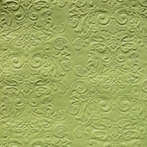 SZA-EB1-33-P-048 Papírszalvéta dombornyomott mintás - 20 db/csomag [33cm x 33 cm] világos mohazöld