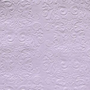 SZA-EB1-33-P-110 Papírszalvéta dombornyomott mintás - 20 db/csomag [33cm x 33 cm] világoslila