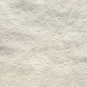 SZA-EB1-40-P-073 Papírszalvéta dombornyomott mintás - 20 db/csomag [40cm x 40cm] ekrü