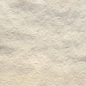 SZA-EB1-40-P-074 Papírszalvéta dombornyomott mintás - 20 db/csomag [40cm x 40cm] krém