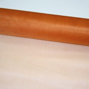 TULL-30-K-021 Tüll anyag kemény [30cm x 10m] narancssárga