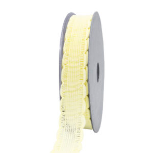 TE-224188M-20mm-04 Dekor szalag textil [2cm x 10m] krém