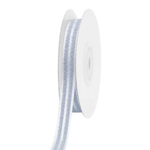 TE-AV220-0030-C001 Dekorációs szalag  [10mm x 10m] szürke/fehér