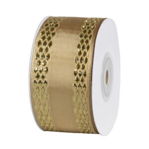 TE-AX872-0150-C007 Dekorációs szalag [38mm x 10m] arany