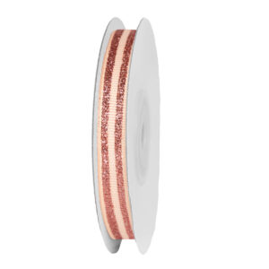 TE-DV086-0030-C003 Dekorációs szalag [10mm x 10m] barack/rose gold