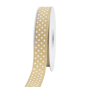 TE-DV554-0050-C001 Dekorációs szalag [16mm x 10m] natúr