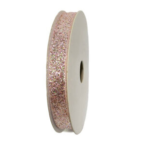 TE-ZBJ24-0030-C039 Glitter dekorációs szalag [10mm x 10m] antik világos mályva