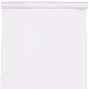 TAFT-25-073 Dekorselyem anyag asztali futó [25cm x 10m] fehér